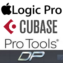Logic Pro CUBASE Pro Tools